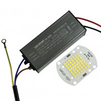 Світлодіодна матриця 50Вт 30-35В 8750Лм 5000К чіп BRIDGELUX ремкомплект з драйвером 40/50Вт 27-43В