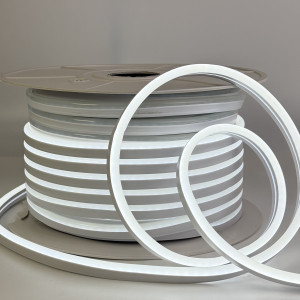 Неонова 12В стрічка SMD2835 120 д.м. 8×16 мм 8Вт/м IP65 холодний білий (ціна 1м)