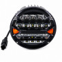 Светодиодная фара WL R-101 DLX 7" SP+DRL 90W 8100Lm OSR 6000K 9-32V IP68 - фото №4