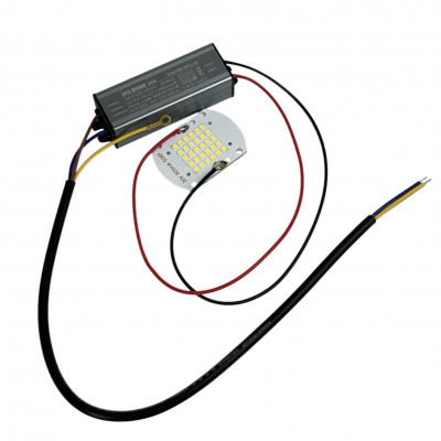 Светодиодная матрица SMD3S9P 30W 5000Lm с драйвером 30W 24-40V IP65