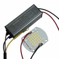 Светодиодная матрица SMD3S9P 30W 5000Lm с драйвером 30W 24-40V IP65