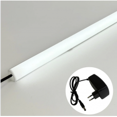 Светодиодная подсветка 2м 18Вт для полок и столешниц 12В 6000К рассеиватель...