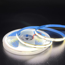 Светодиодная лента без точек Cob 12v 320д.м. IP20 10W нейтральная 4000К LED STORY Profi продажа 5м (цена 1м)