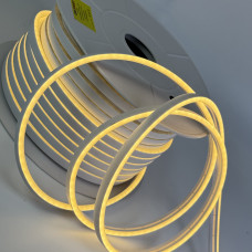 Светодиодный неон 6×12мм теплый белый 3000K 12V IP65 (цена 1 м)