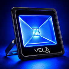 Светодиодный прожектор 30Вт Vela синий IP65 вуличний РОЗПРОДАЖ