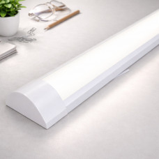 Світлодіодний лінійний світильник 18W 1620Лм 60 см IP20 6500К холодний біли...