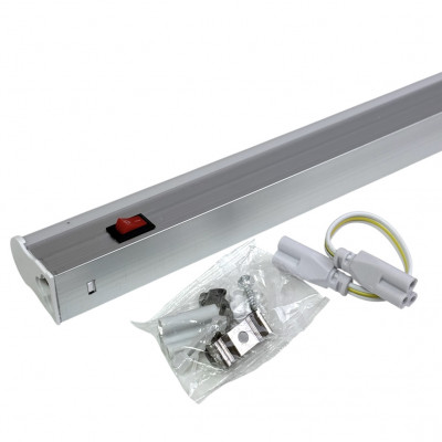 Светодиодный светильник Т5 600мм 9Вт 6500К линейный магистральный