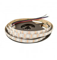 Світлодіодна смарт стрічка WS2815 SMD 5050 12V 60 д.м. IP20 біла основа (ціна 1м)