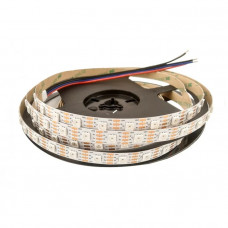 Светодиодная смарт лента WS2815 SMD 5050 12V 60 д.м. IP20 белая основа (цена 1м)