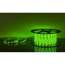 Світлодіодна стрічка 220V SMD 2835 48 д.м. IP65 зелений 10мм (ціна 1 м) Від 10м МИГАЮЧА
