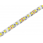 Лента 12 вольт 8 мм SMD 2835 120 д.м. IP20 холодный белый 6500К двойная плата PROFI (цена 1 м) - фото №4