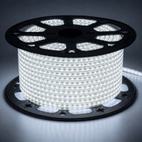 Светодиодная лента AVT-120B2835-220V-6W/m IP65 10mm белый холодный (цена 1 ...