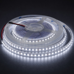 Світлодіодна стрічка Estar Люкс SMD 3528 24В 240 д.м. IP65 холодний білий 6...