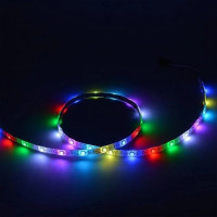 Адресная светодиодная лента лента RGB RW 5050 30 LED/m, 1LED IP20 WS2812b белая основа, бобина 5 м. (цена 1м)