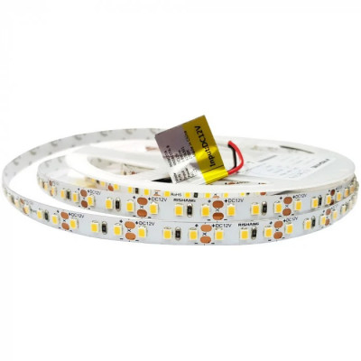 Світлодіодна стрічка RISHANG 120-2835-12V-IP20 8,6W 818Lm 2700K RN08C0TA-B (ціна 1м) Люкс