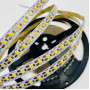 Светодиодная лента SMD 2835 5В 120 д.м. IP20 теплый белый цвет 2700-3000К ширина 8мм упаковка 5м (цена 1м) - фото №2