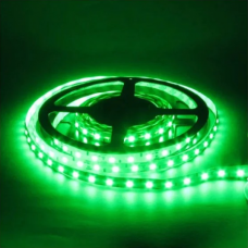 Світлодіодна стрічка SMD 5050 12V 60д.м. IP20 Зелений (ціна 1м)