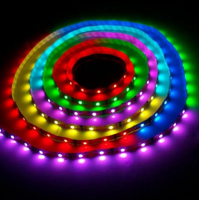 Светодиодная лента SMD 5050 60 д.м. 12V IP65 RGB (цена 1 м)