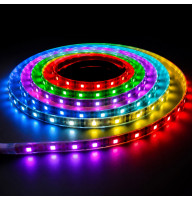 Світлодіодна стрічка SMD 5050 60 д.м. 12V IP65 ( в силіконі ) RGB (ціна 1м)
