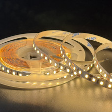 Светодиодная лента гибкая 12V SMD 2835 120 д.м. 3000K IP20 SG Упаковка 5 м (цена 1м)