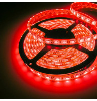 Світлодіодна стрічка smd 2835 120д.м. (IP20) 12V червоний, поліпшеної якості(ціна 1 м)