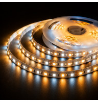 Світлодіодна стрічка smd5050 24V 60 д.м. IP20 5в1/WRGBWW/RGB WW CW/RGBcct продаж бобіна 5м (ціна 1 м)