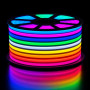 Светодиодный неон 12В SMD 3838 120 д.м. IP68 8/16мм RGB (цена 1 м) - фото №1