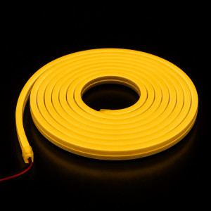 Світлодіодний неон 12V, SMD 2835, IP68, 22-24 Lm, 6*12, жовтий (ціна 1 м)