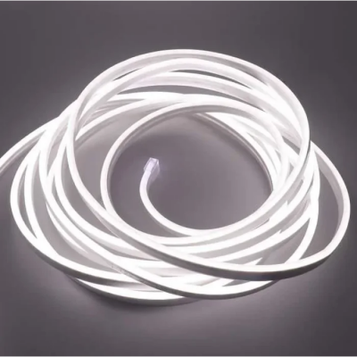 Светодиодный неон 2835-12V-120-12W/m IP68 6*12mm нейтральный белый (цена 1 м)