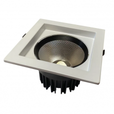 Світлодіодний світильник квадратний SC18WK 1260Lm 4000K IP20 Грильято LEDMAX білий