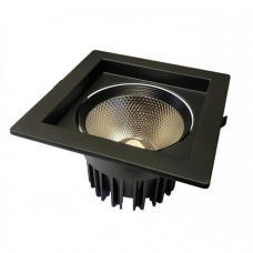 Светодиодный светильник врезной SC18CWK 1260Lm 6500K IP20 Грильято LEDMAX черный