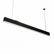 Светильник подвесной 40Вт SMD5730, 3000K/4000K/6000K, 3200 Лм черный с регулировкой