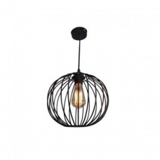 Светильник потолочный черный на одну лампу Е27