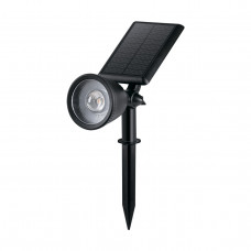 Світильник світлодіодний 2Вт грунтовий 5В IP54 з сонячною панеллю 6500К білий холодний