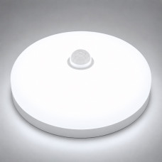 Cветодиодный светильник AVT-ROUND SENSOR-13W (124/1) с датчиком движения IP...