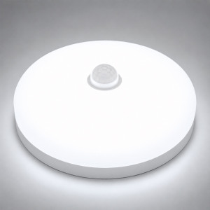 Світильник світлодіодний AVT-ROUND SENSOR-13W (124/1) з датчиком руху IP40