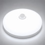 Cветодиодный светильник AVT-ROUND SENSOR-13W (124/1) с датчиком движения IP40 - фото №1
