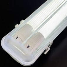 Светильник с 2*18Вт led лампами Т8 6500К влагозащищенный SLIM 120 см LED ST...