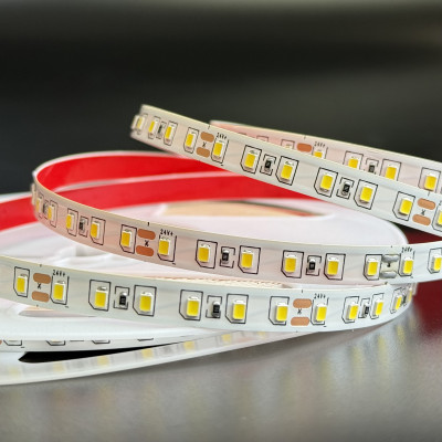 Светодиодная 24В лента SMD2835 120 д.м. IP33 нейтральный белый 4000K, бобина 10м (цена 1м)