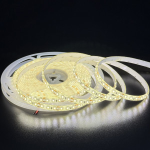 Светодиодная лента SMD 2835 12V 120 д.м. IP65 теплый белый (цена 1м)