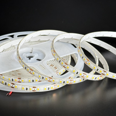 Светодиодная лента SMD 2835 12V 120 д.м. IP65 теплый белый (цена 1м)
