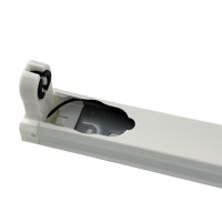 Светильник металлический под светодиодную лампу Т8 G13 1200 мм 2 стороннее