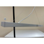 Підвісний світильник для двох лінійних ламп T8 900мм IP20 G13, білий (двостороннє підключення) - фото №6