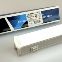 Світильник світлодіодний 600мм 12Вт 6000К 1200Лм лінійний з кнопкою