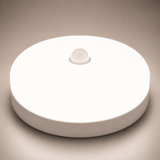 Cветодиодный светильник AVT-ROUND SENSOR-9W (123/1) с датчиком движения,вла...