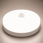 Cветодиодный светильник AVT-ROUND SENSOR-9W (123/1) с датчиком движения,влагозащита IP40 - фото №1