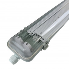 Світильник світлодіодний ДПП 2х18 під 2 LED лампи Т8 600мм вологозахищений IP65 з відбивачем