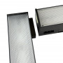 Светильники 50W линейные 120 см 5000K 220V Black магистральные (можно соединять) - фото №1