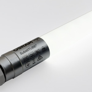 Світлодіодна лампа Т8 Osram ST8-HB2 1,2м 18W 1600Lm 6500K холодне біле світло двостороннє підключення
