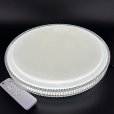 Люстра стельова в спальню Зоряне небо 50Вт 3000-6500K 4750лм IP40 з пультом 